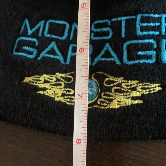 Embroidered Monster Garage Beanie - Picture 3 of 4